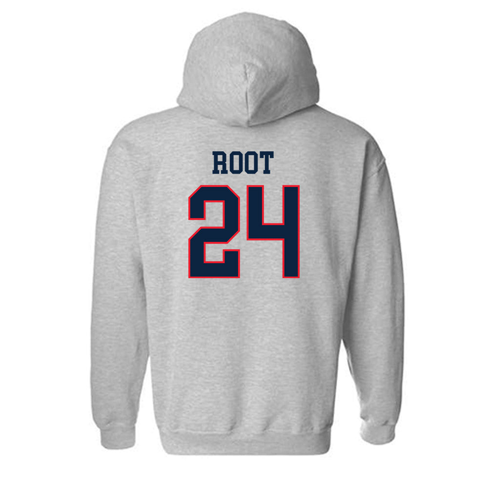 UConn - NCAA Baseball : Beau Root - Classic Shersey Hooded Sweatshirt