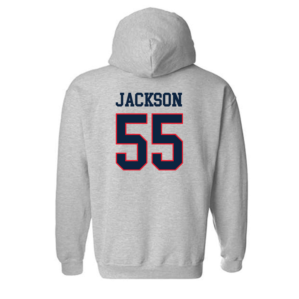 UConn - NCAA Football : Vincent Jackson - Classic Shersey Hooded Sweatshirt-1