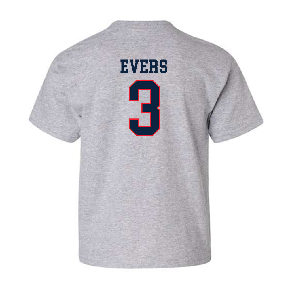 UConn - NCAA Football : Nick Evers - Classic Shersey Youth T-Shirt