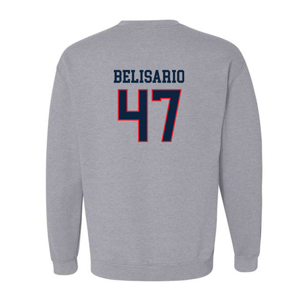 UConn - NCAA Baseball : Anthony Belisario - Classic Shersey Crewneck Sweatshirt-1