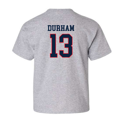 UConn - NCAA Men's Soccer : Kyle Durham - Classic Shersey Youth T-Shirt