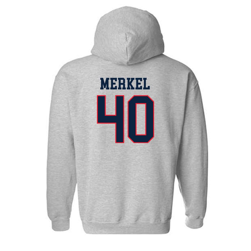 UConn - NCAA Women's Lacrosse : McKenna Merkel - Classic Shersey Hooded Sweatshirt-1