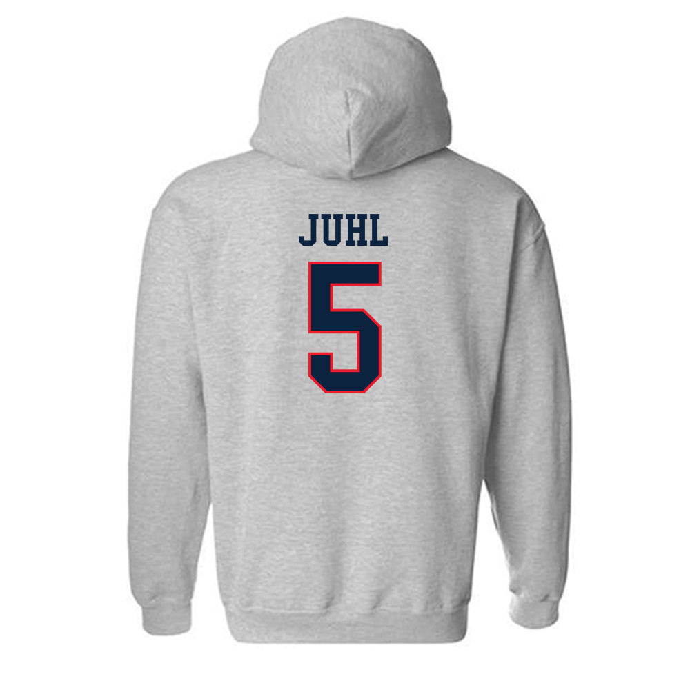 UConn - NCAA Softball : Alexis Juhl - Classic Shersey Hooded Sweatshirt-1