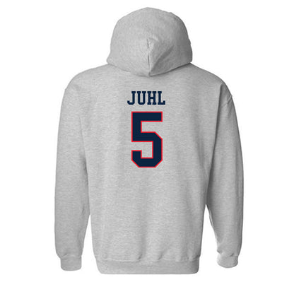 UConn - NCAA Softball : Alexis Juhl - Classic Shersey Hooded Sweatshirt-1