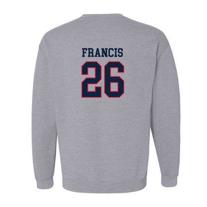 UConn - NCAA Men's Soccer : Sebastian Francis - Classic Shersey Crewneck Sweatshirt-1