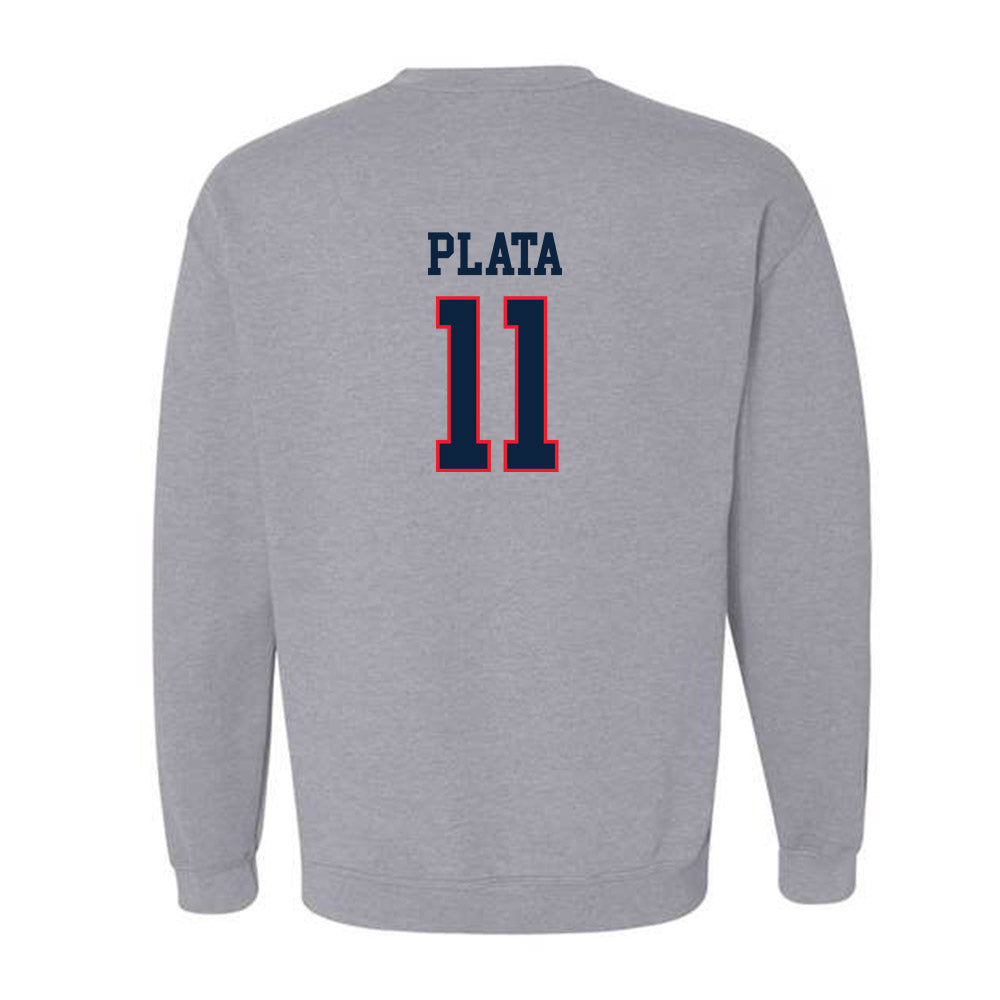 UConn - NCAA Women's Lacrosse : Ava Plata - Classic Shersey Crewneck Sweatshirt-1