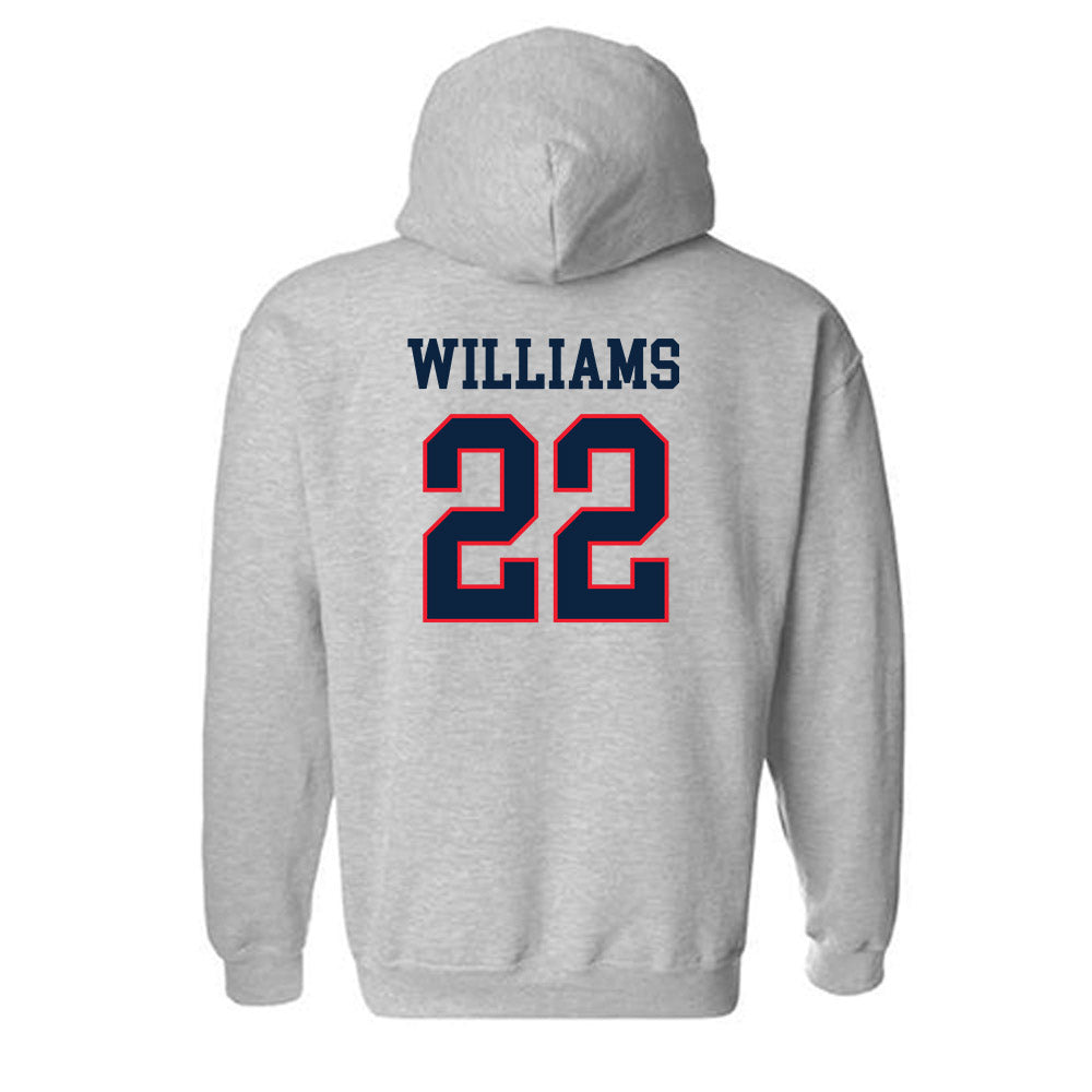 UConn - NCAA Women's Basketball : Serah Williams - Classic Shersey Hooded Sweatshirt-1