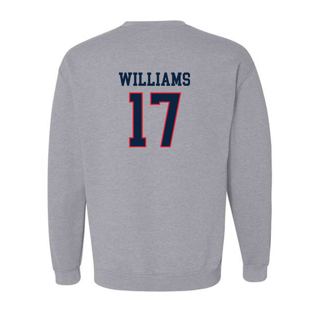 UConn - NCAA Football : Teddy Williams - Classic Shersey Crewneck Sweatshirt