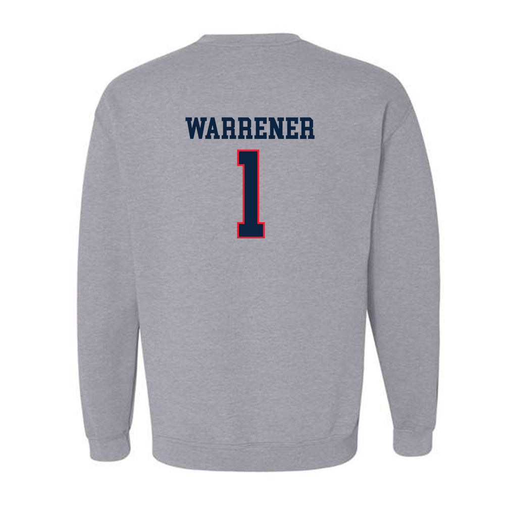 UConn - NCAA Women's Ice Hockey : Megan Warrener - Classic Shersey Crewneck Sweatshirt