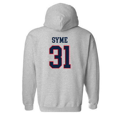 UConn - NCAA Women's Lacrosse : Madelyn Syme - Classic Shersey Hooded Sweatshirt-1