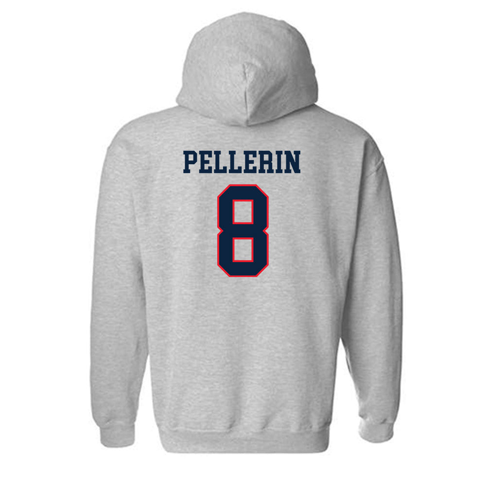 UConn - NCAA Women's Ice Hockey : Julia Pellerin - Classic Shersey Hooded Sweatshirt-1