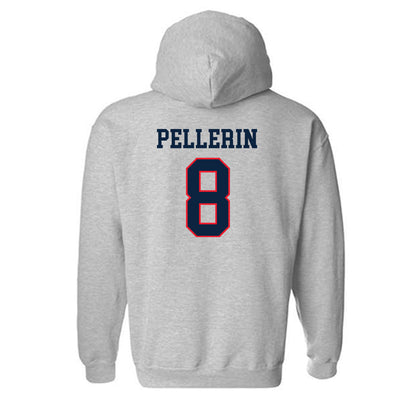 UConn - NCAA Women's Ice Hockey : Julia Pellerin - Classic Shersey Hooded Sweatshirt-1