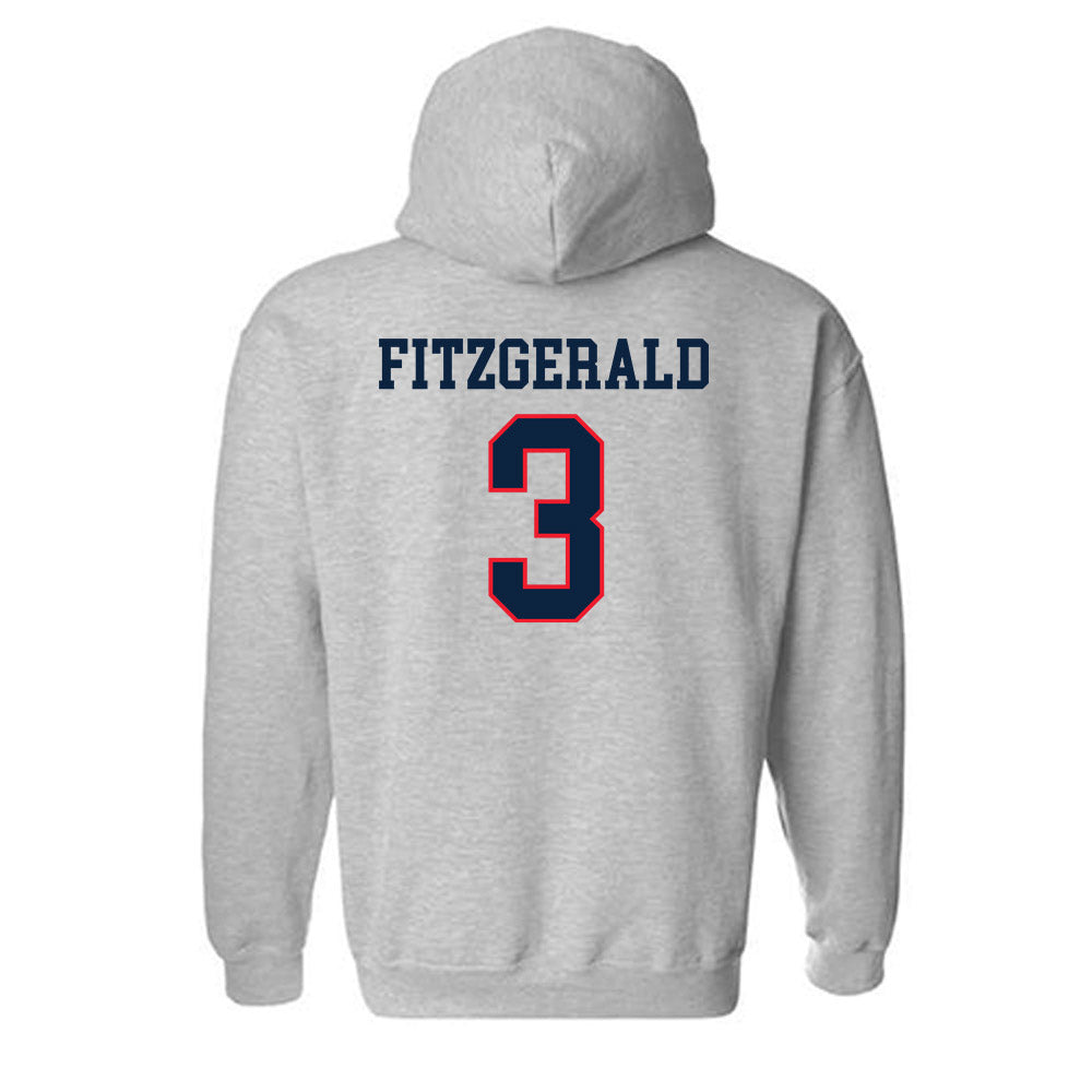 UConn - NCAA Men's Ice Hockey : Kevin Fitzgerald - Classic Shersey Hooded Sweatshirt