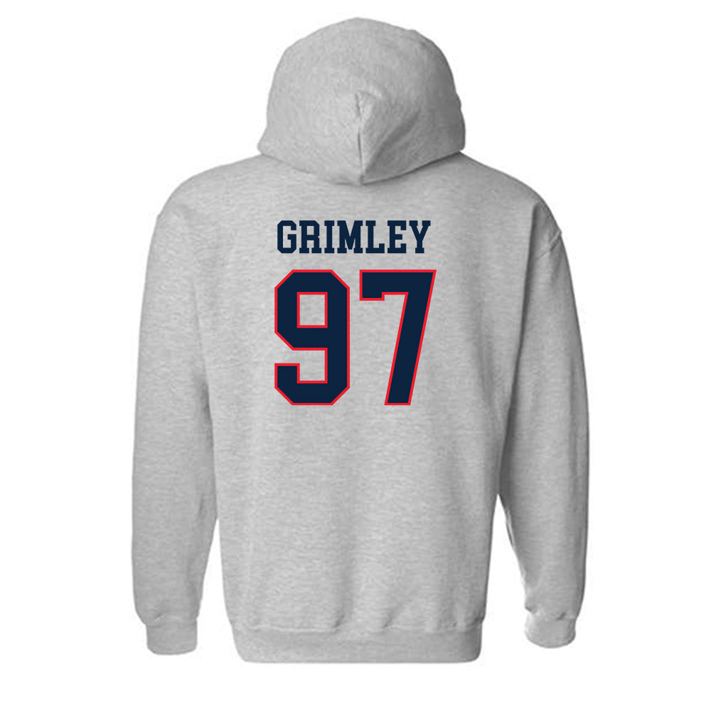 UConn - NCAA Women's Ice Hockey : Riley Grimley - Classic Shersey Hooded Sweatshirt