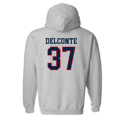 UConn - NCAA Women's Lacrosse : Jessica DelConte - Classic Shersey Hooded Sweatshirt-1
