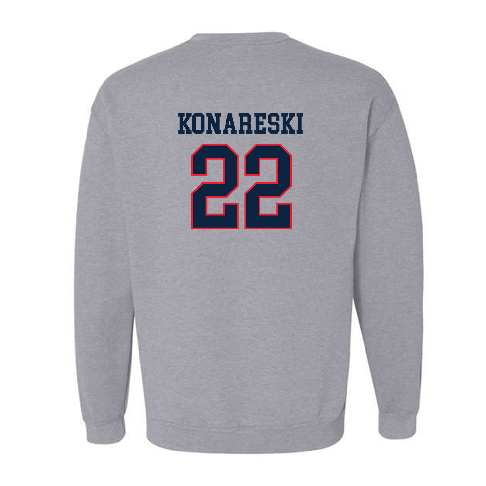 UConn - NCAA Women's Lacrosse : Chloe Konareski - Classic Shersey Crewneck Sweatshirt-1