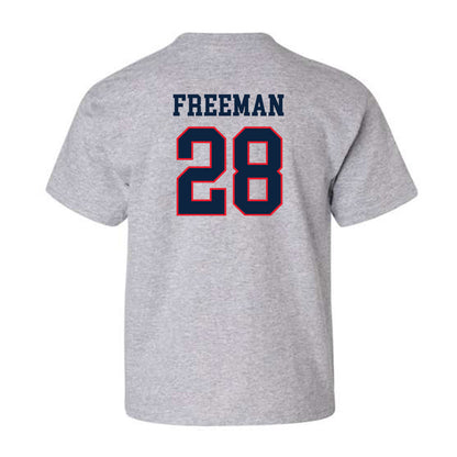 UConn - NCAA Football : Christopher Freeman - Classic Shersey Youth T-Shirt