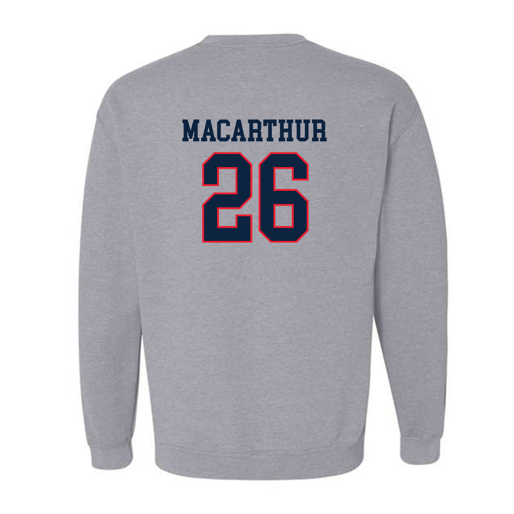 UConn - NCAA Baseball : Grant MacArthur - Classic Shersey Crewneck Sweatshirt
