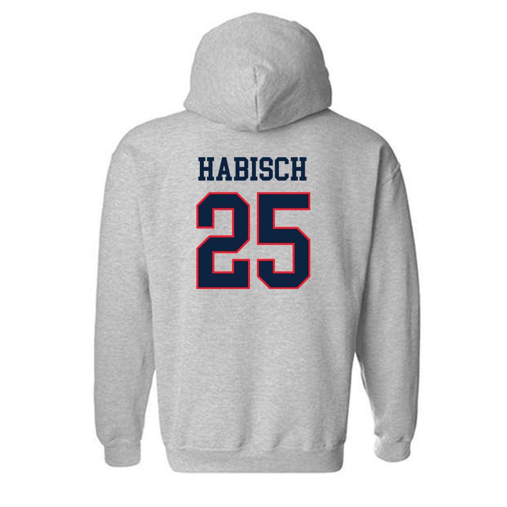 UConn - NCAA Women's Ice Hockey : Jada Habisch - Classic Shersey Hooded Sweatshirt