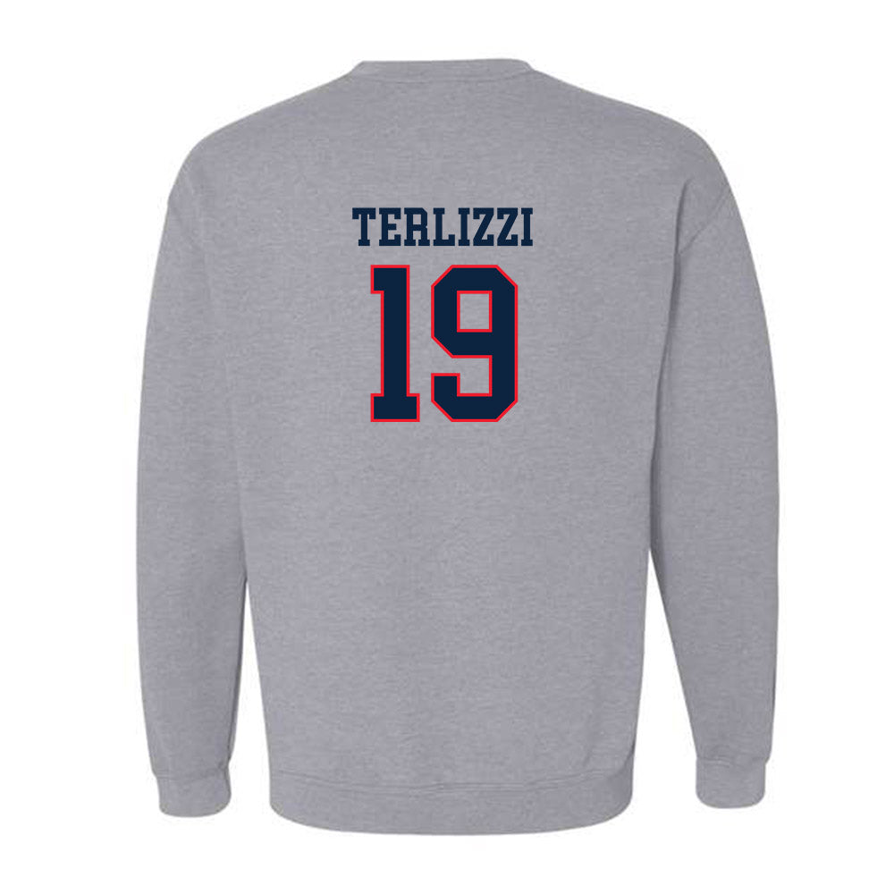 UConn - NCAA Women's Lacrosse : Jillian Terlizzi - Classic Shersey Crewneck Sweatshirt-1