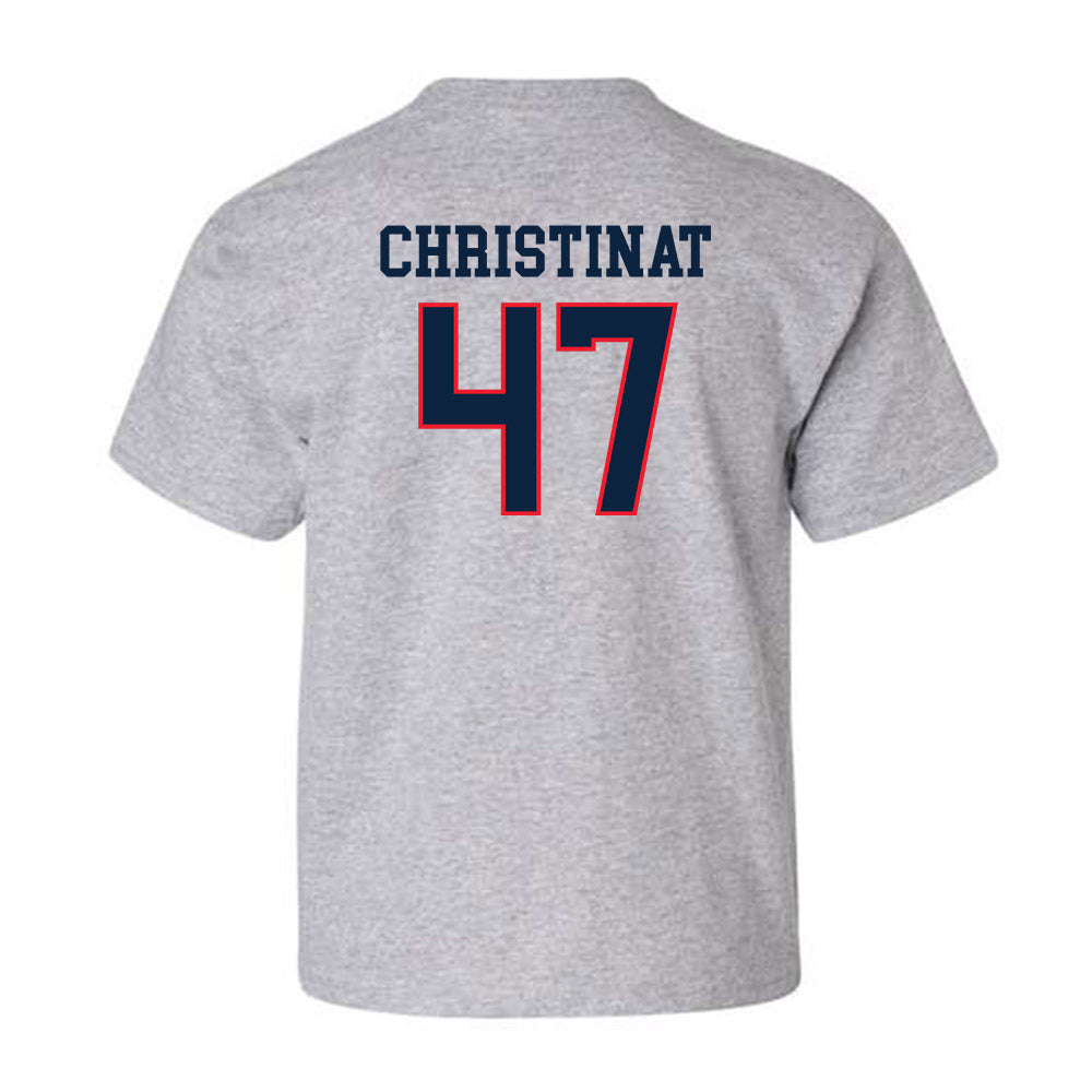 UConn - NCAA Football : Zachary Christinat - Classic Shersey Youth T-Shirt