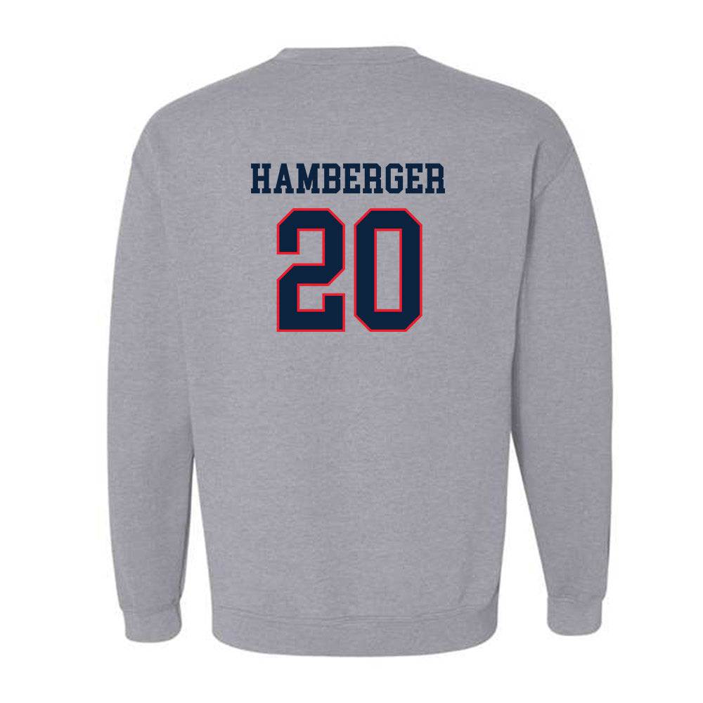 UConn - NCAA Baseball : Evan Hamberger - Classic Shersey Crewneck Sweatshirt