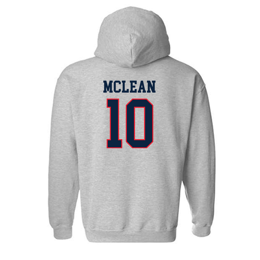 UConn - NCAA Women's Ice Hockey : Callie McLean - Classic Shersey Hooded Sweatshirt-1