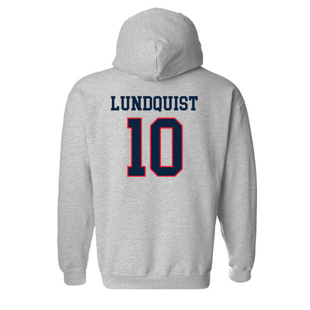 UConn - NCAA Softball : Isabella Lundquist - Classic Shersey Hooded Sweatshirt-1