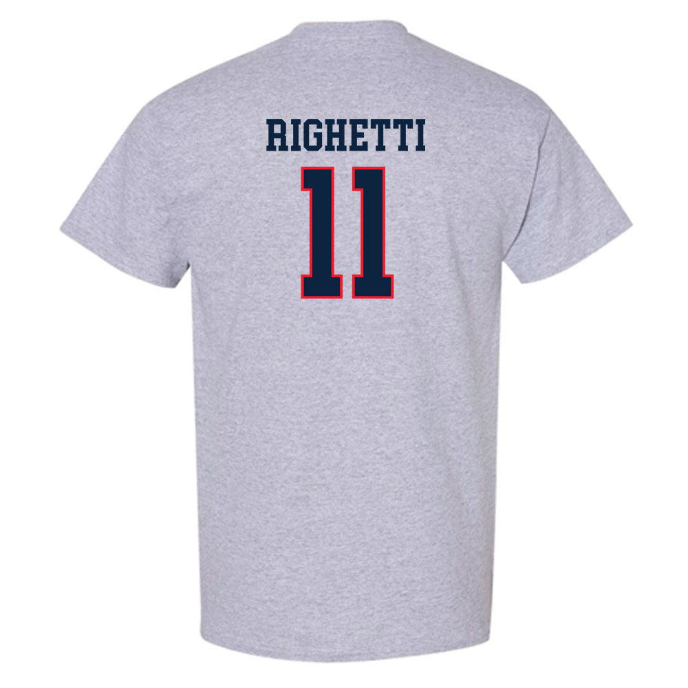 UConn - NCAA Women's Soccer : Tiana Righetti - Classic Shersey T-Shirt-1