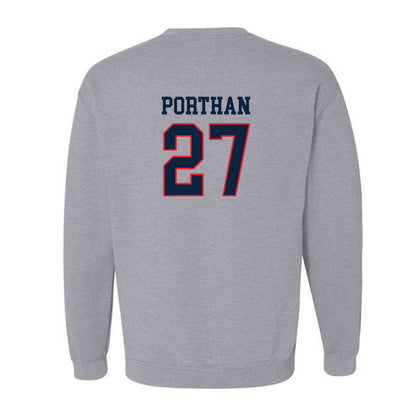 UConn - NCAA Women's Ice Hockey : Taylor Porthan - Classic Shersey Crewneck Sweatshirt-1