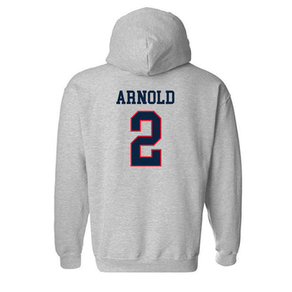 UConn - NCAA Women's Basketball : KK Arnold - Classic Shersey Hooded Sweatshirt-1