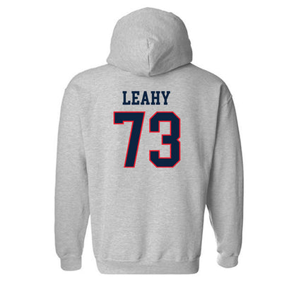 UConn - NCAA Football : Charley Leahy - Classic Shersey Hooded Sweatshirt-1