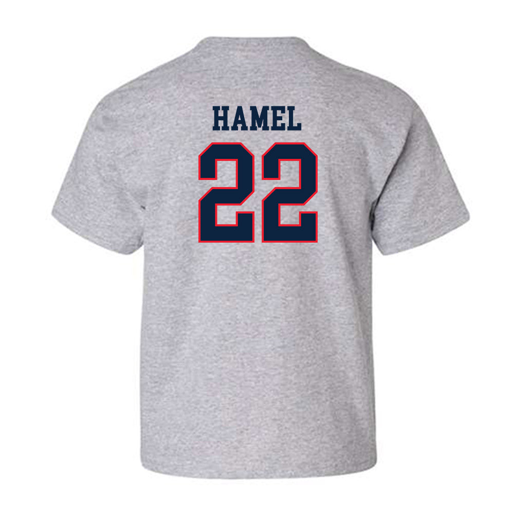 UConn - NCAA Men's Soccer : Johan Hamel - Classic Shersey Youth T-Shirt-1