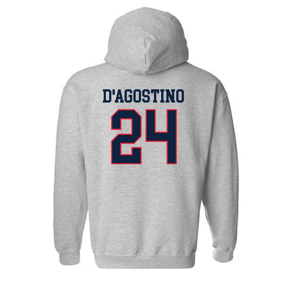 UConn - NCAA Men's Ice Hockey : Mark D'Agostino - Classic Shersey Hooded Sweatshirt