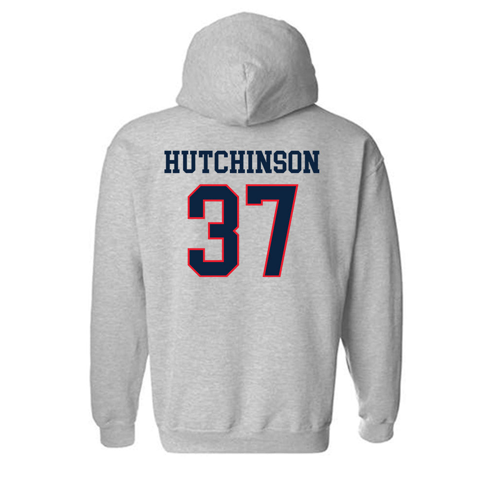 UConn - NCAA Baseball : Sam Hutchinson - Classic Shersey Hooded Sweatshirt