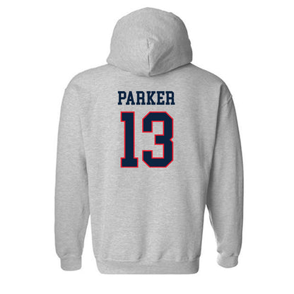 UConn - NCAA Football : Chris Parker - Classic Shersey Hooded Sweatshirt-1