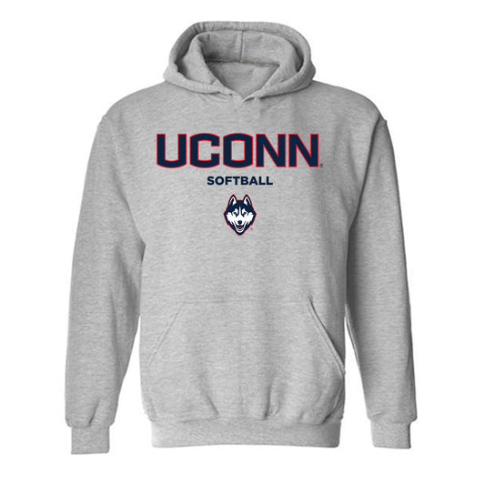 UConn - NCAA Softball : Stella Kiemele - Classic Shersey Hooded Sweatshirt-0