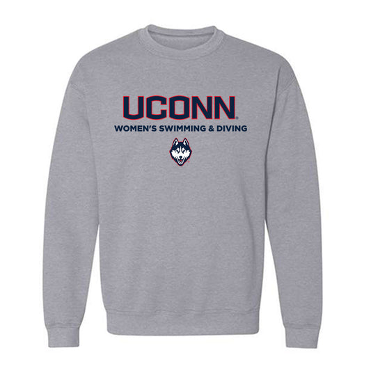 UConn - NCAA Women's Swimming & Diving : Maggie Rhodes - Classic Shersey Crewneck Sweatshirt-0