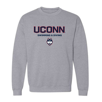 UConn - NCAA Women's Swimming & Diving : Bella Hoffman - Classic Shersey Crewneck Sweatshirt-0