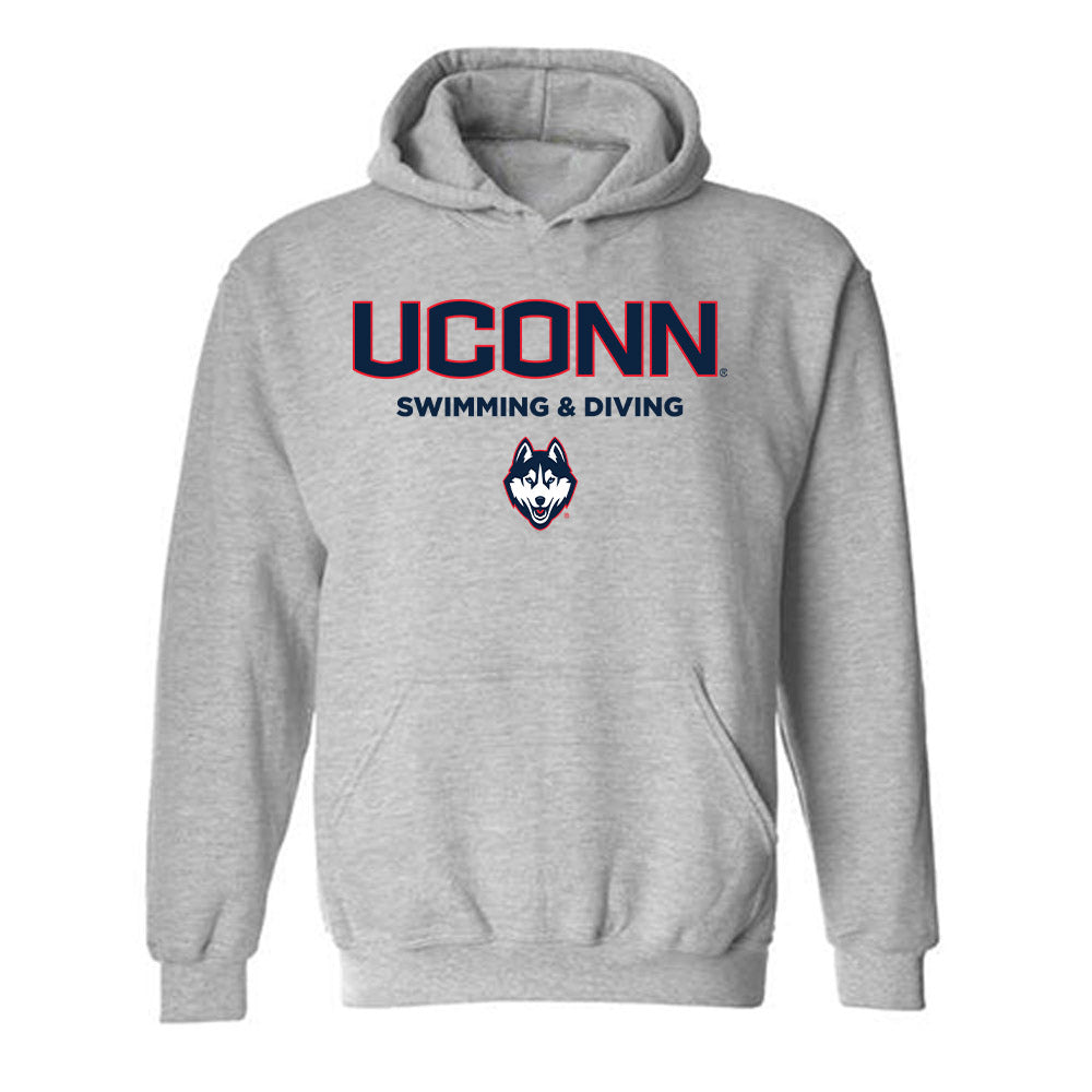 UConn - NCAA Women's Swimming & Diving : Bella Hoffman - Classic Shersey Hooded Sweatshirt-0