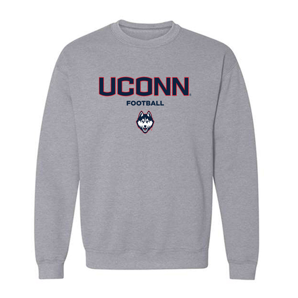 UConn - NCAA Football : Tracy Revels - Classic Shersey Crewneck Sweatshirt-0