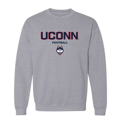 UConn - NCAA Football : Tracy Revels - Classic Shersey Crewneck Sweatshirt-0