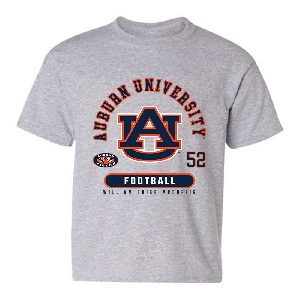 Auburn - NCAA Football : William Grier McDuffie - Youth T-Shirt