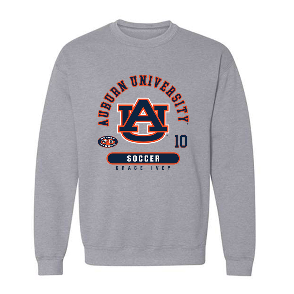Auburn - NCAA Women's Soccer : Grace Ivey - Classic Fashion Shersey Crewneck Sweatshirt-0