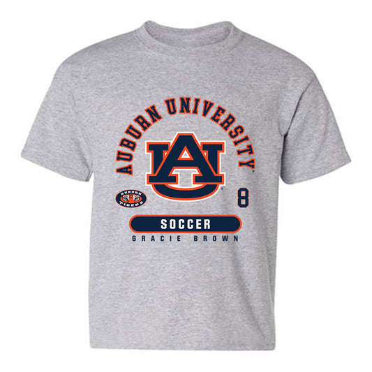 Auburn - NCAA Women's Soccer : Gracie Brown - Classic Fashion Shersey Youth T-Shirt-0