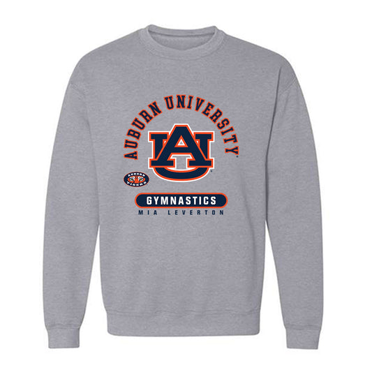 Auburn - NCAA Women's Gymnastics : Mia Leverton - Classic Fashion Shersey Crewneck Sweatshirt-0