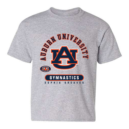 Auburn - NCAA Women's Gymnastics : Sophia Greaves - Classic Fashion Shersey Youth T-Shirt-0