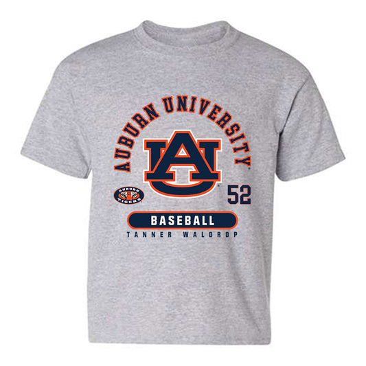 Auburn - NCAA Baseball : Tanner Waldrop - Classic Fashion Shersey Youth T-Shirt-0