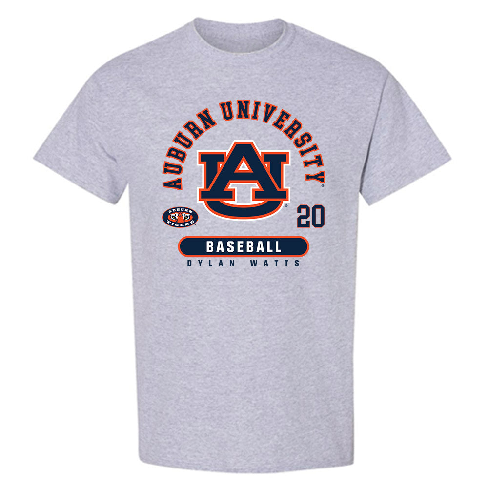 Auburn - NCAA Baseball : Dylan Watts - Classic Fashion Shersey T-Shirt