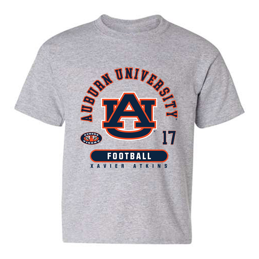 Auburn - NCAA Football : Xavier Atkins - Classic Fashion Shersey Youth T-Shirt-0